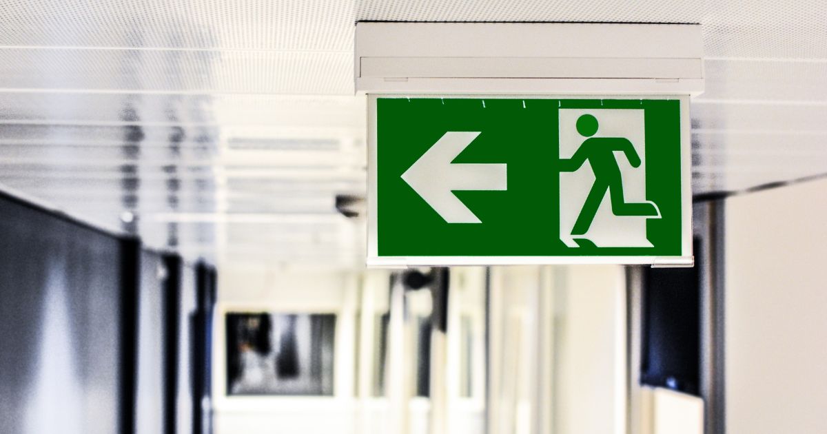 避難経路をわかりやすく
