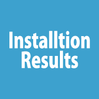 Installation Results