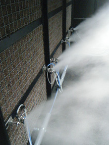 マイクロゲル噴霧イメージ