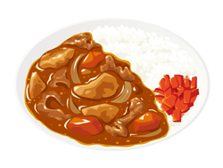 カレーのイラスト