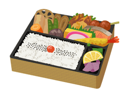 お弁当のイラスト